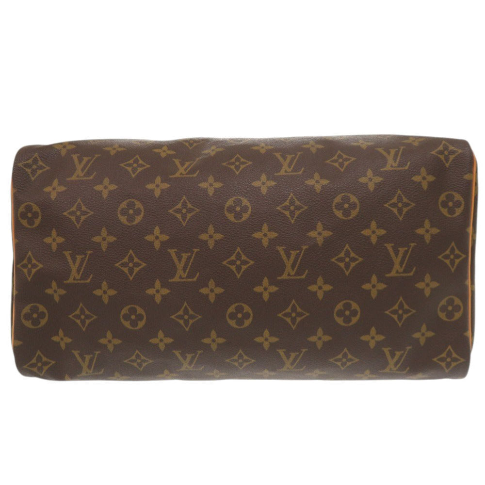 Louis Vuitton M41524 Speedy 35 Monogram Canvas Brown Handbag 7G1205Ba5M26