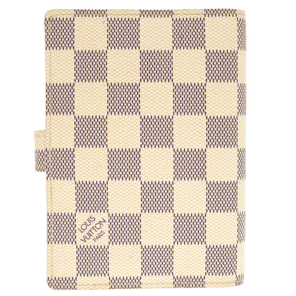 Louis Vuitton Notebook cover R20706 Damier Azur Canvas White Handbag 7G1225Ib5D1