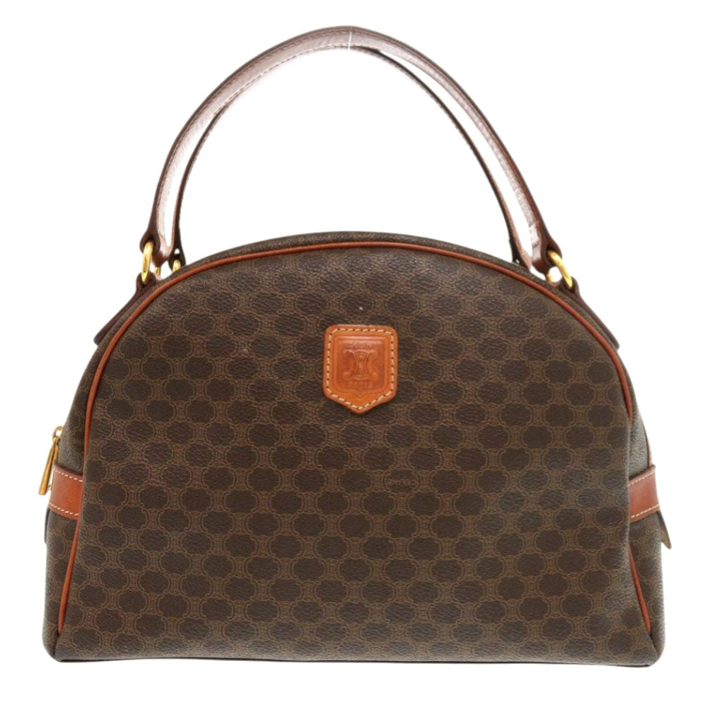 Pvc, Macadam Leather Brown Travel Bag