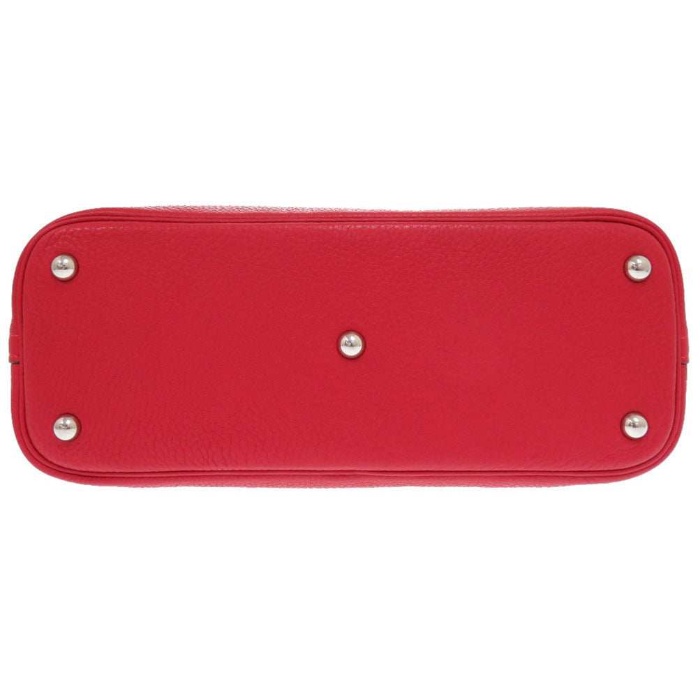 Hermes Handbag Taurillon Clemence Rouge Viv Bored Travel Bag