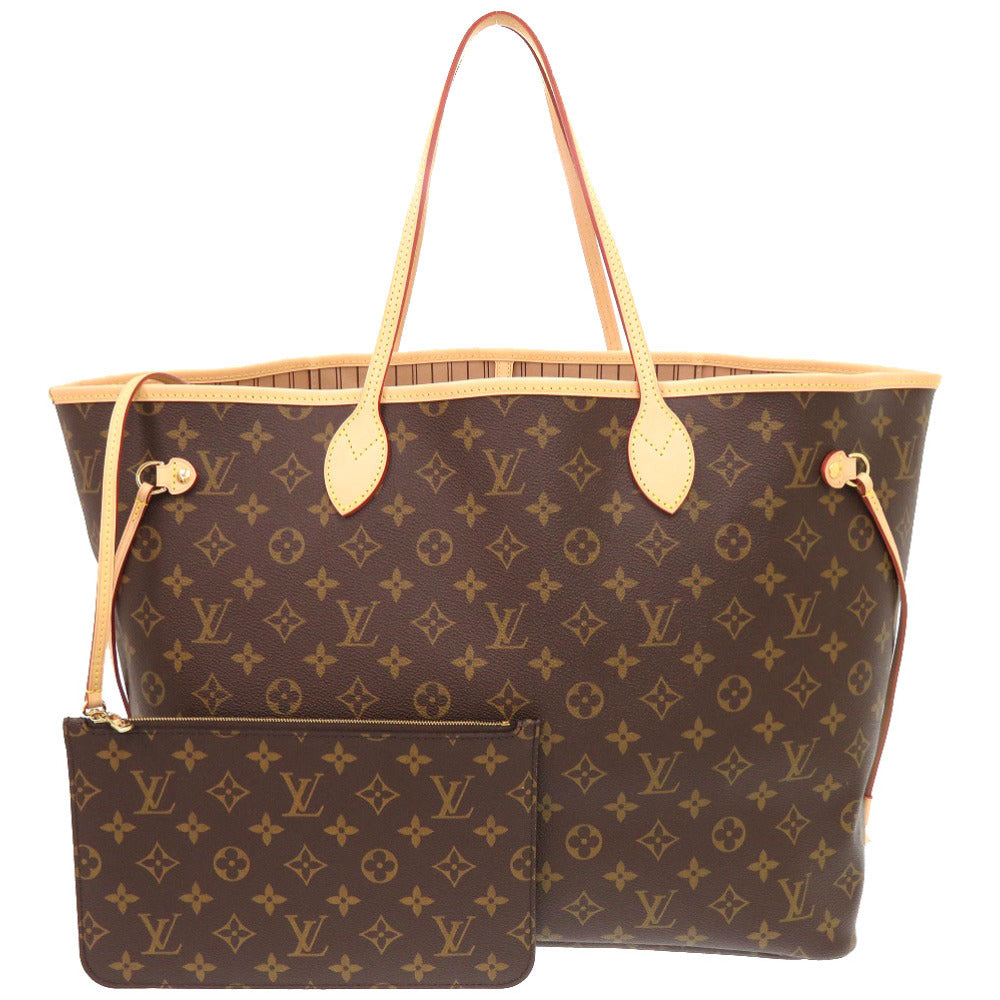 Louis Vuitton M46978 Current model Neverfull GM Monogram Canvas Brown Tote Bag