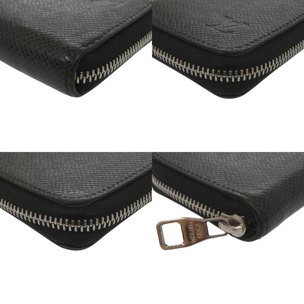 Louis Vuitton Coin M32832 Taiga Zip Black Handbag