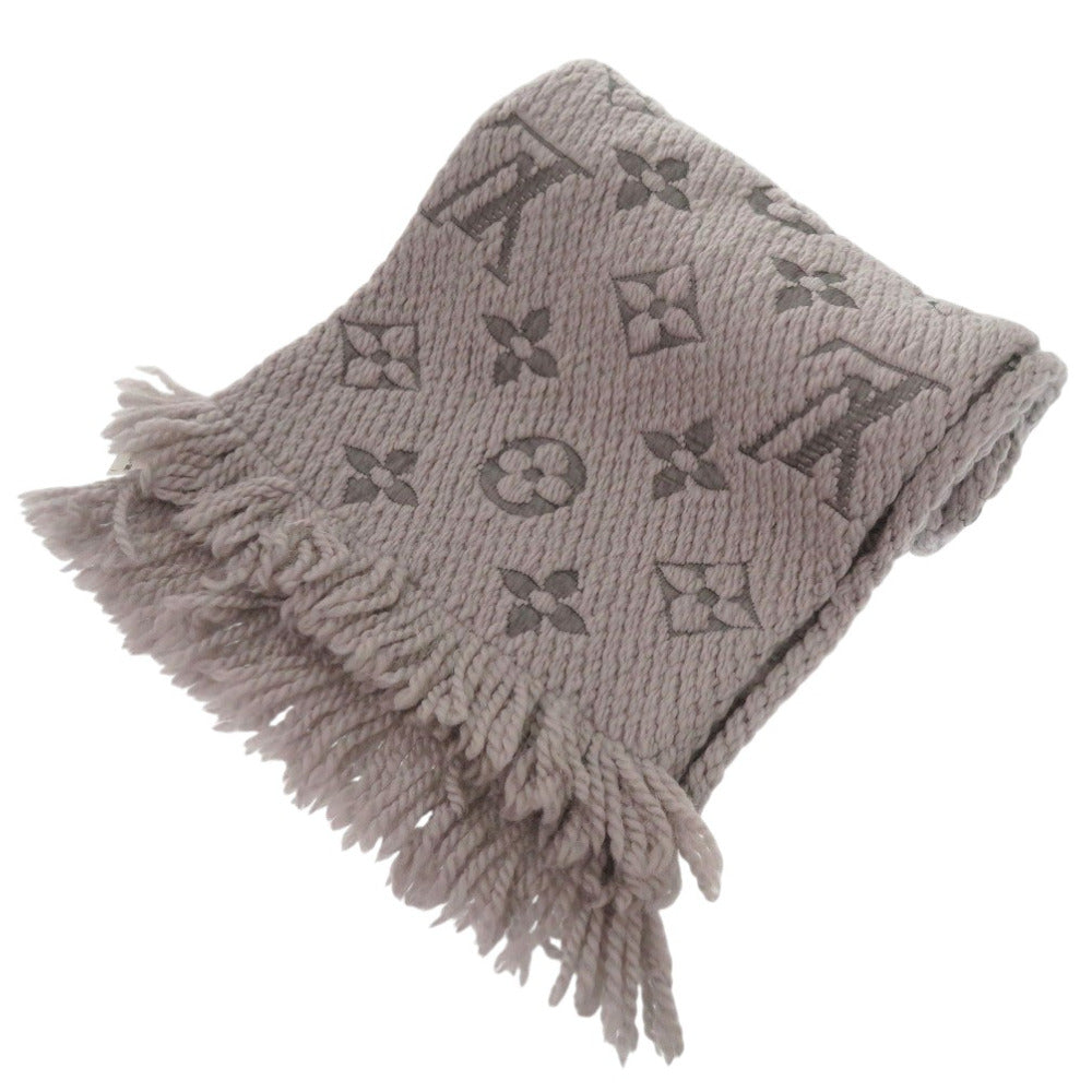 Louis Vuitton Scarf M74742 Griperles Escalp Mania Wool Logo Apparel