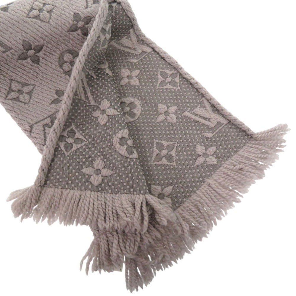 Louis Vuitton Scarf M74742 Griperles Escalp Mania Wool Logo Apparel