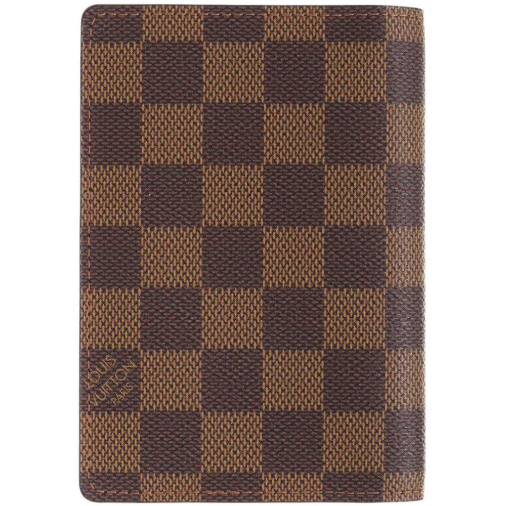 Louis Vuitton Notebook cover N60188 Damier Canvas Brown Handbag