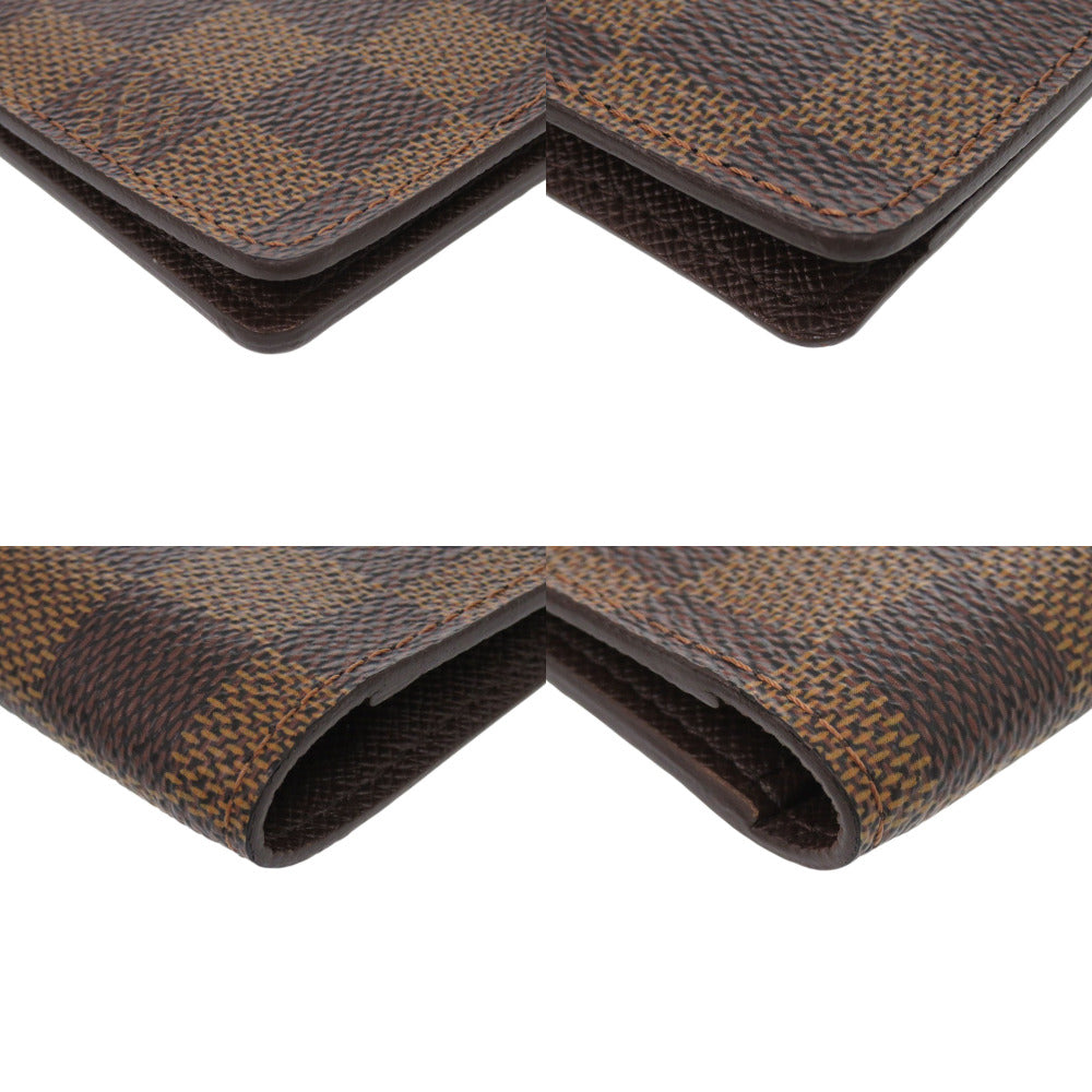 Louis Vuitton Notebook cover N60188 Damier Canvas Brown Handbag