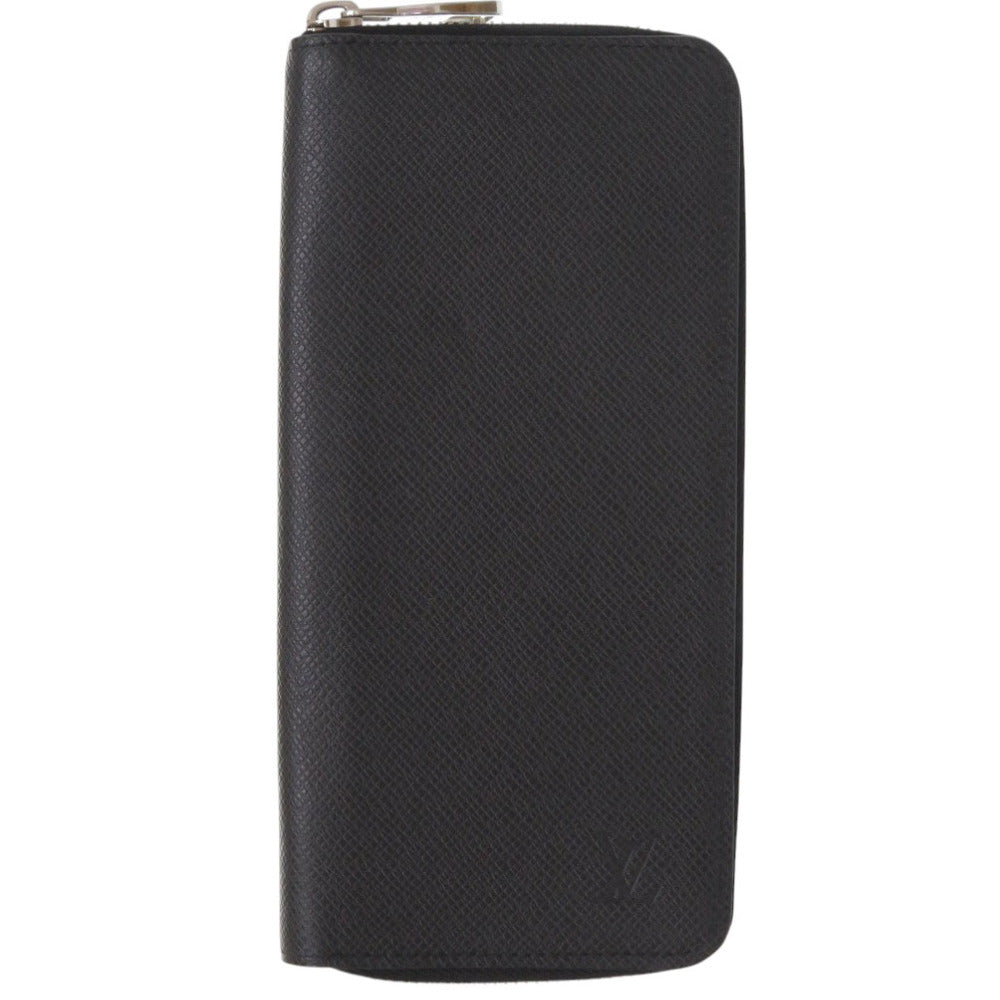 Louis Vuitton Long Purse M30503 Taiga Noir Wallet Case