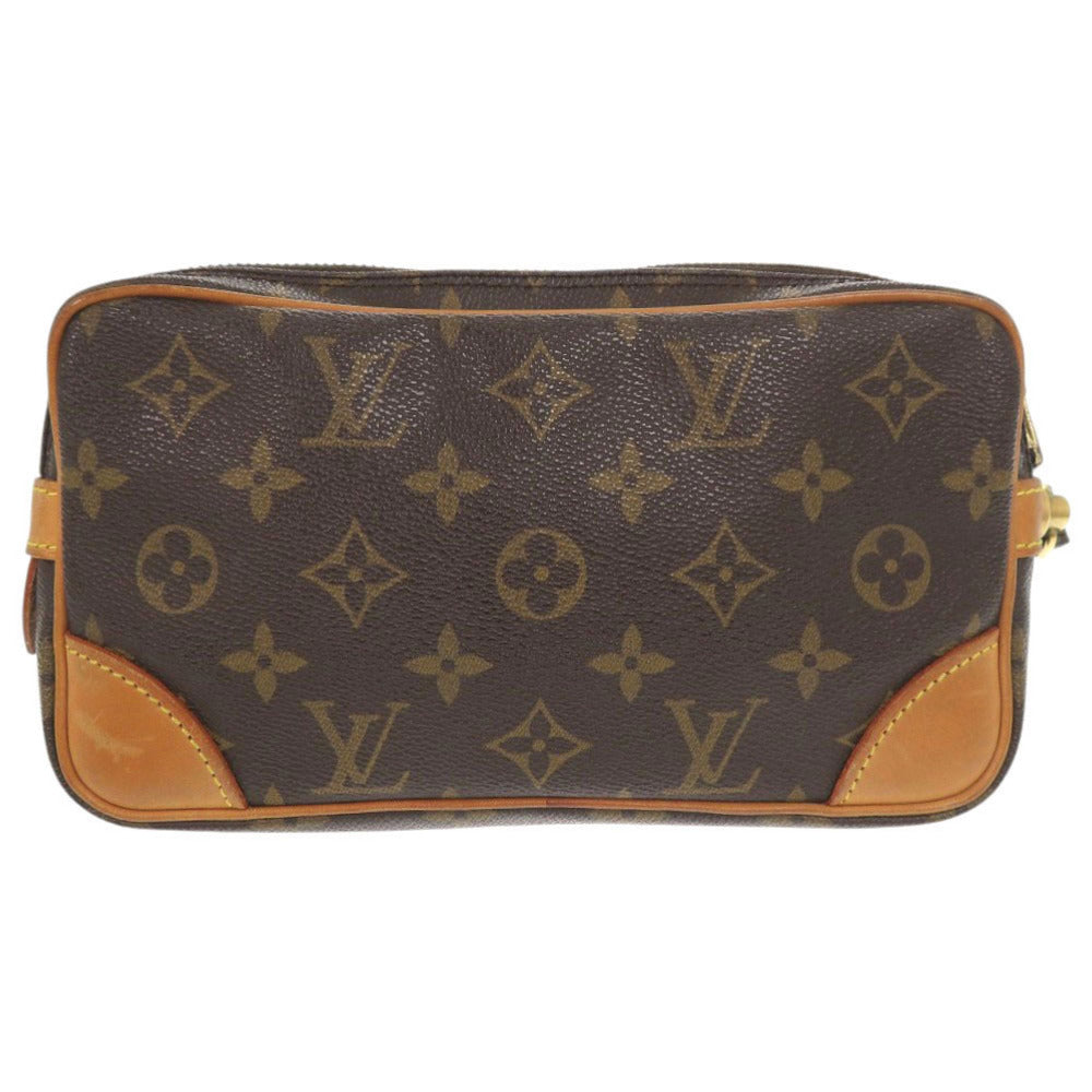 Louis Vuitton business M51827 Marly Dragonne PM Monogram Canvas Brown Handbag 7H0722Zl5Nb