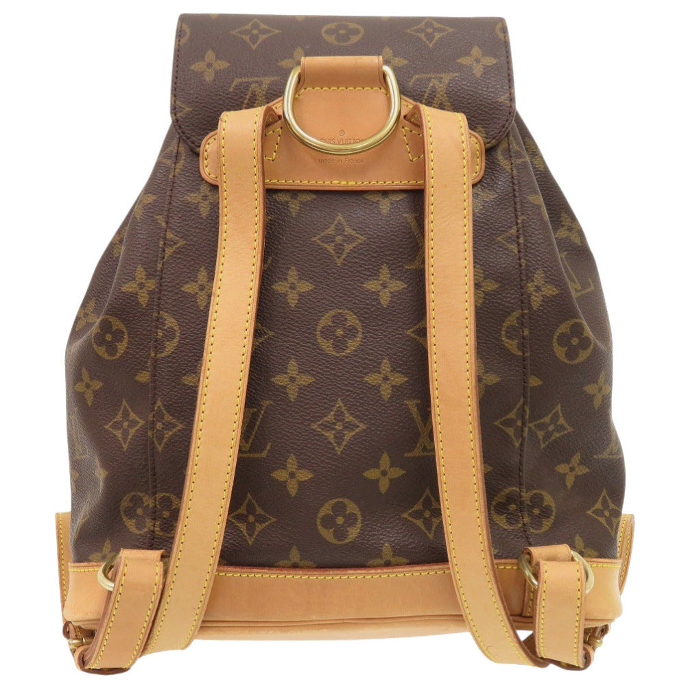 Louis Vuitton Backpack M51136 MontsourisMM Monogram Canvas Brown 7H0829Gl5K24