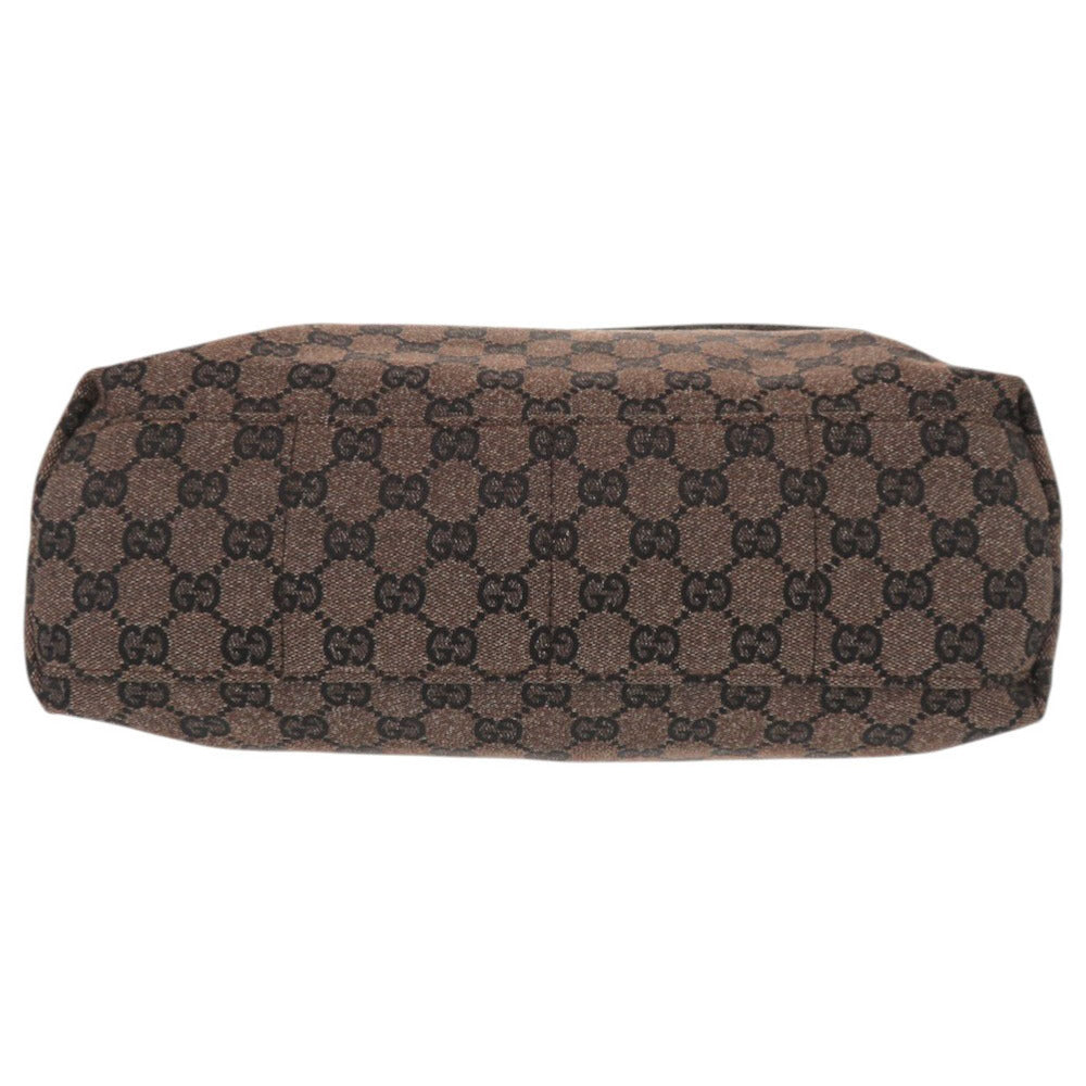 Gucci GG Dark GG Canvas Brown Shoulder Bag