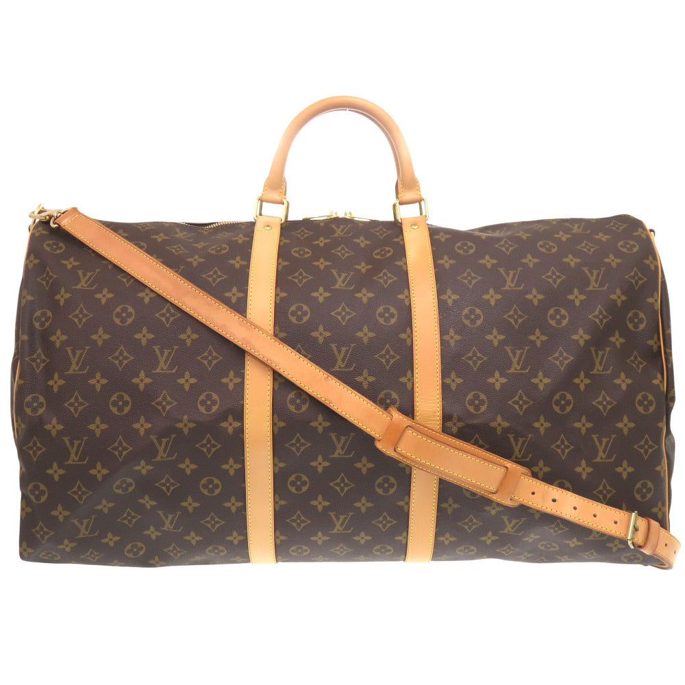 Louis Vuitton Boston Duffel M41412 Keepall bandouliere60 Monogram Canvas Brown Travel Bag 7H1315Iaa67A7