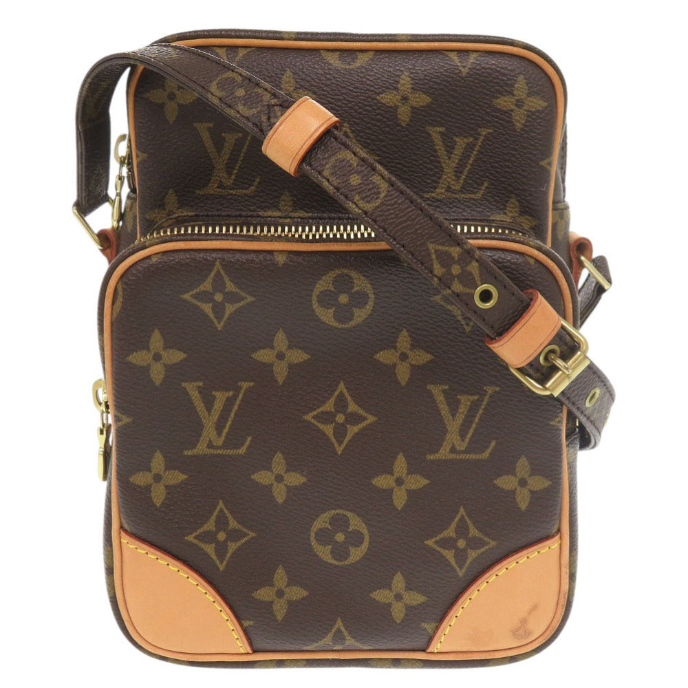 Louis Vuitton M45236 Amazone Monogram Canvas Brown Shoulder Bag 7H1375Bb5M40