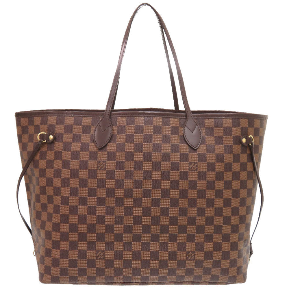 Louis Vuitton N51106 Damier Ebene Neverfull Canvas Brown Tote Bag 7H1381Iza6A15