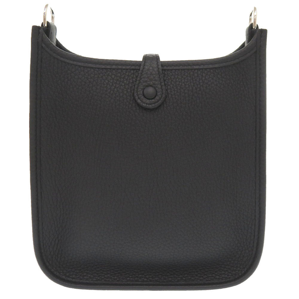 Hermes Shoulder Bag Taurillon Clemence Evelyn Tpm Amazone Black