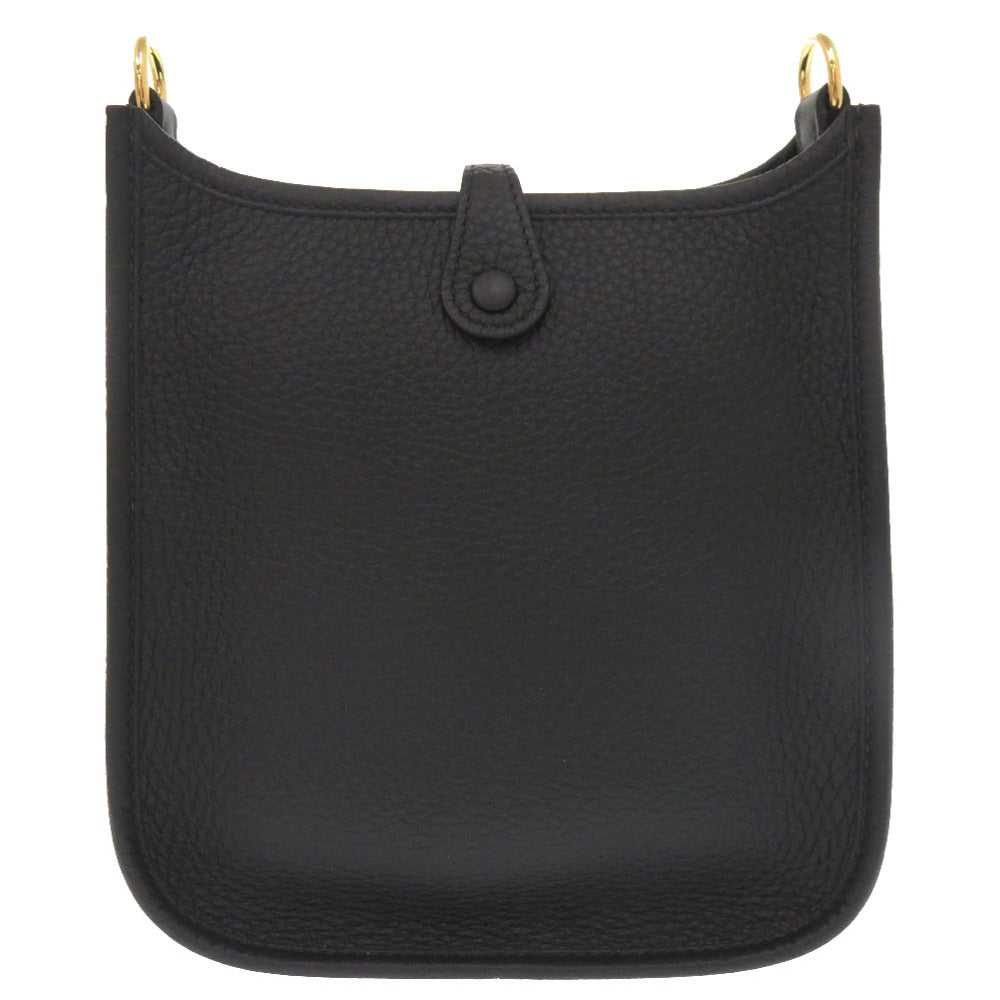 Hermes Shoulder Bag Taurillon Clemence Evelyn Tpm Amazone Black 7H1730Eag6Z