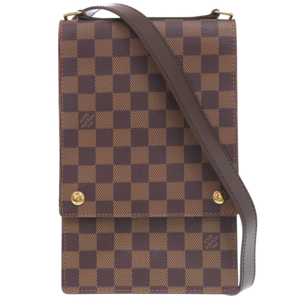 Louis Vuitton N45271 Damier Portello Canvas Brown Shoulder Bag