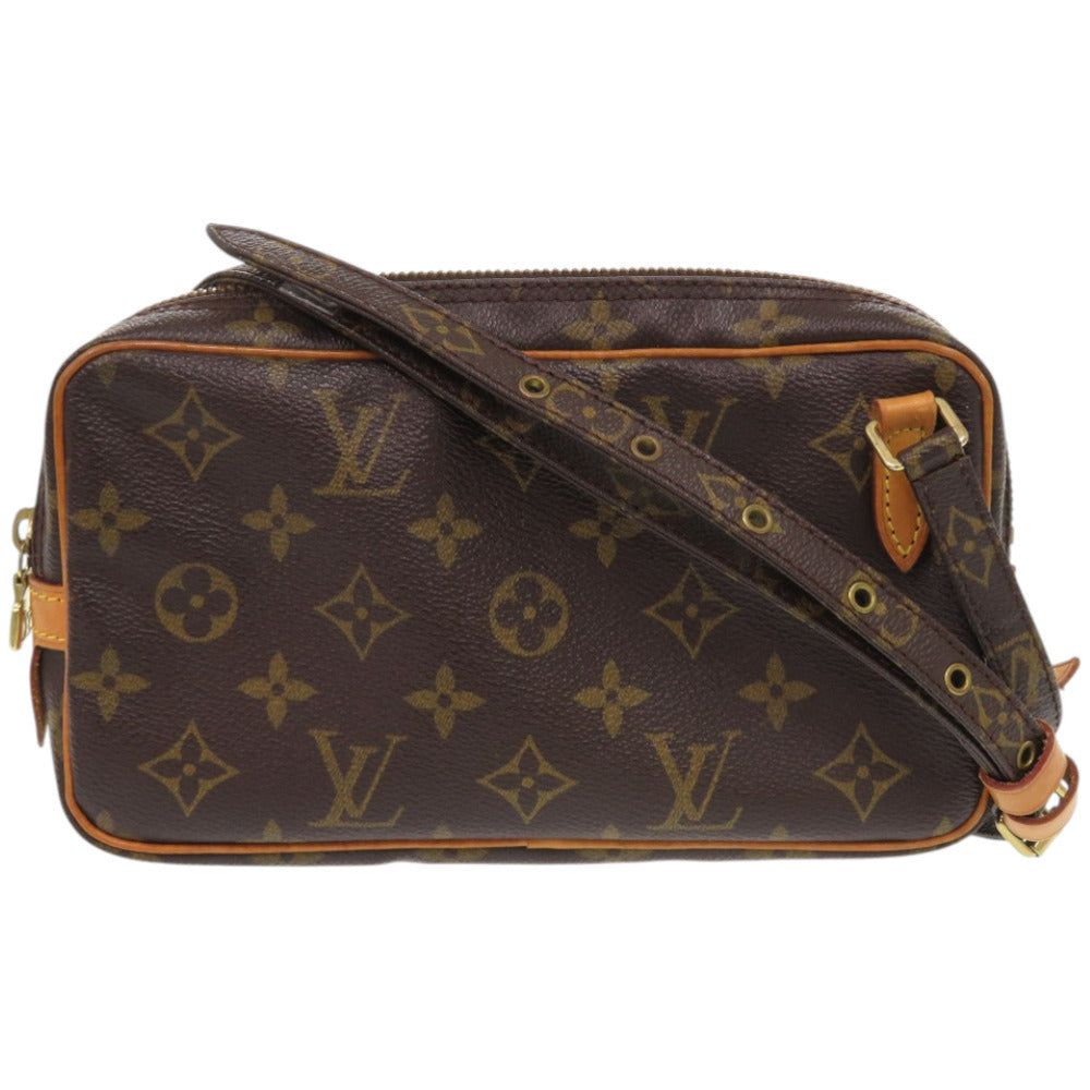 Louis Vuitton M51828 Marley Bandouliere Monogram Canvas Brown Shoulder Bag 7I0675Gl5W14
