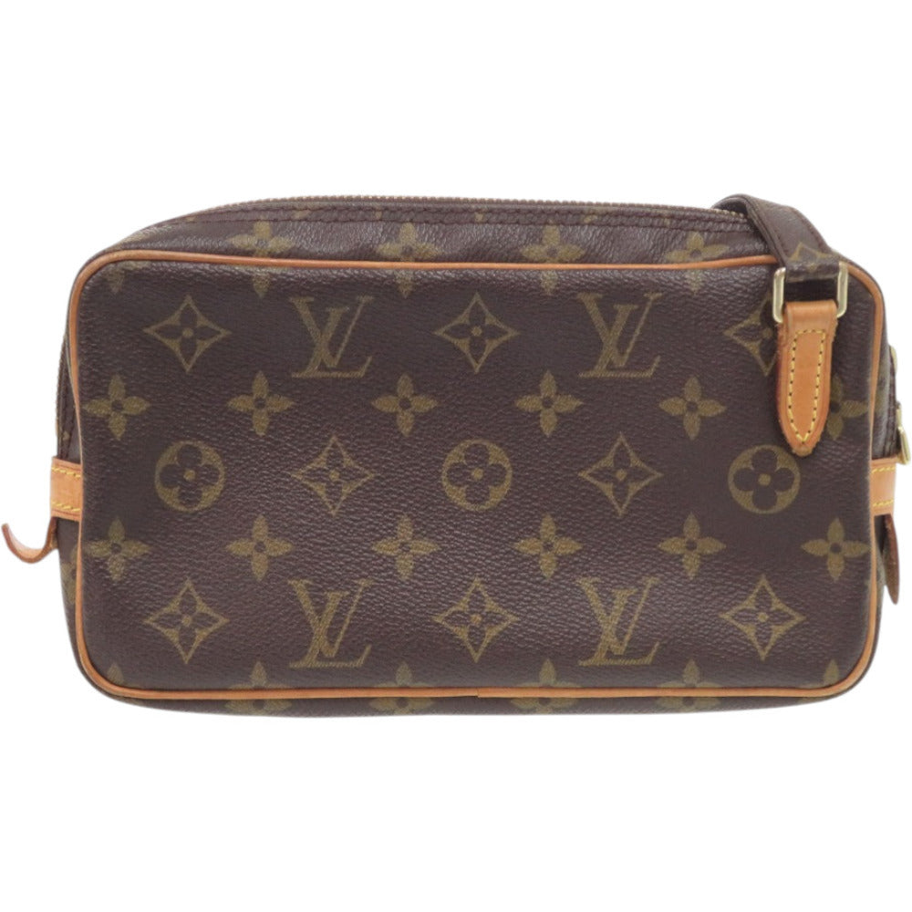 Louis Vuitton M51828 Marley Bandouliere Monogram Canvas Brown Shoulder Bag 7I0675Gl5W14