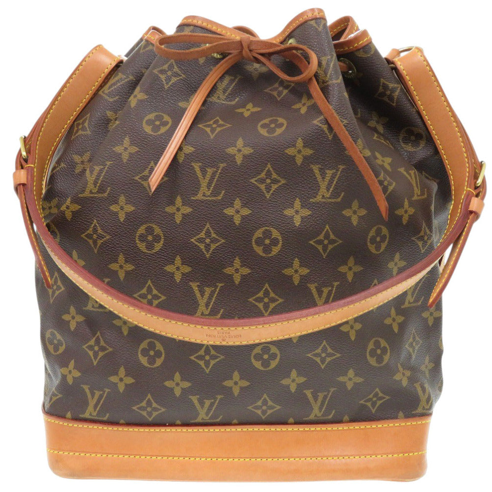 Louis Vuitton M42224 Noe Monogram Canvas Brown Shoulder Bag 7I1029Ls5K15