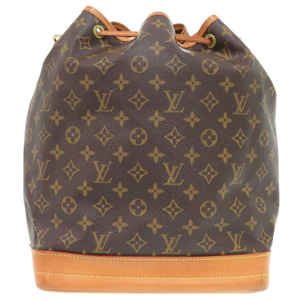 Louis Vuitton M42224 Noe Monogram Canvas Brown Shoulder Bag 7I1029Ls5K15