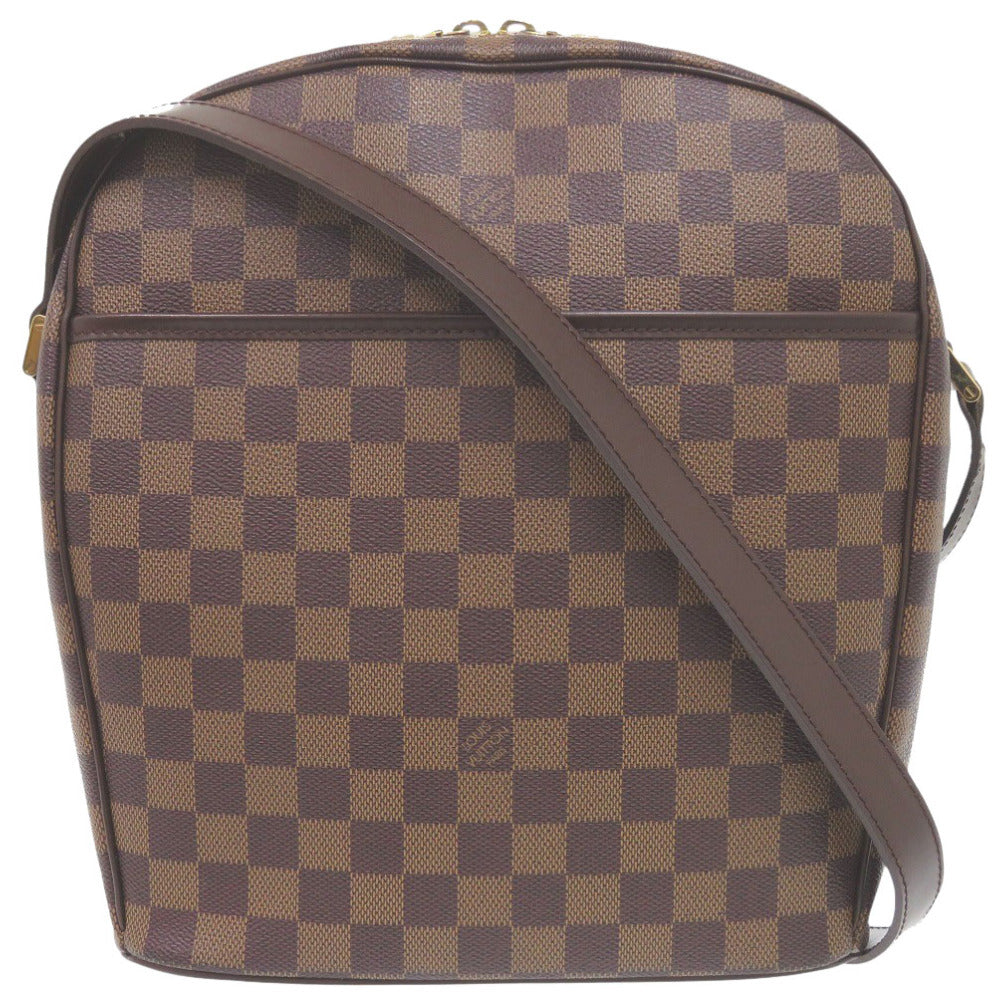 Louis Vuitton N51292 Damier Ipanema GM Canvas Brown Shoulder Bag