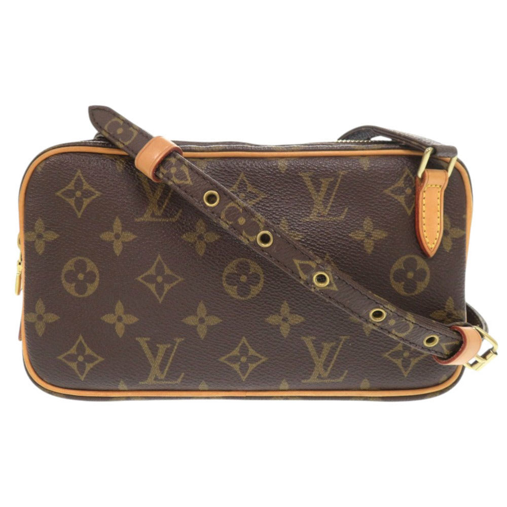 Louis Vuitton M51828 Marley Bandouliere Monogram Canvas Brown Shoulder Bag 7I1118Pp5M36