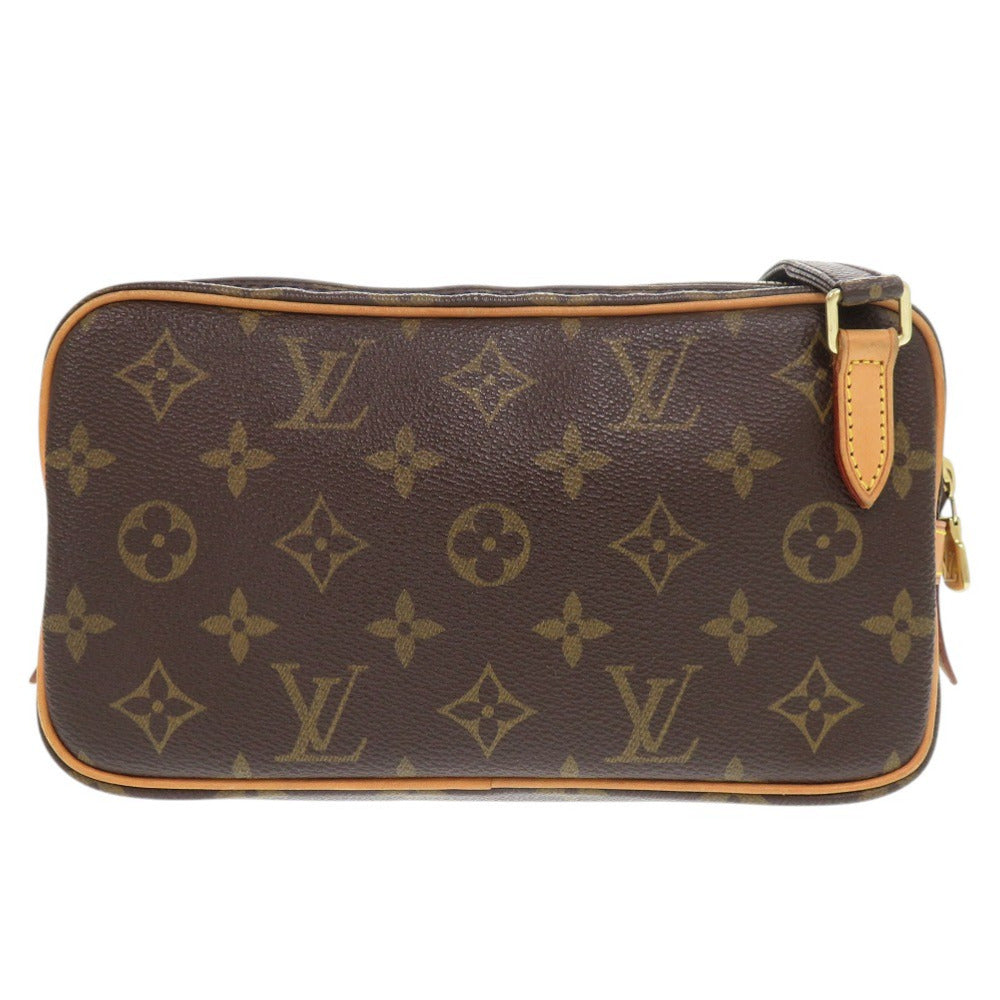 Louis Vuitton M51828 Marley Bandouliere Monogram Canvas Brown Shoulder Bag 7I1118Pp5M36