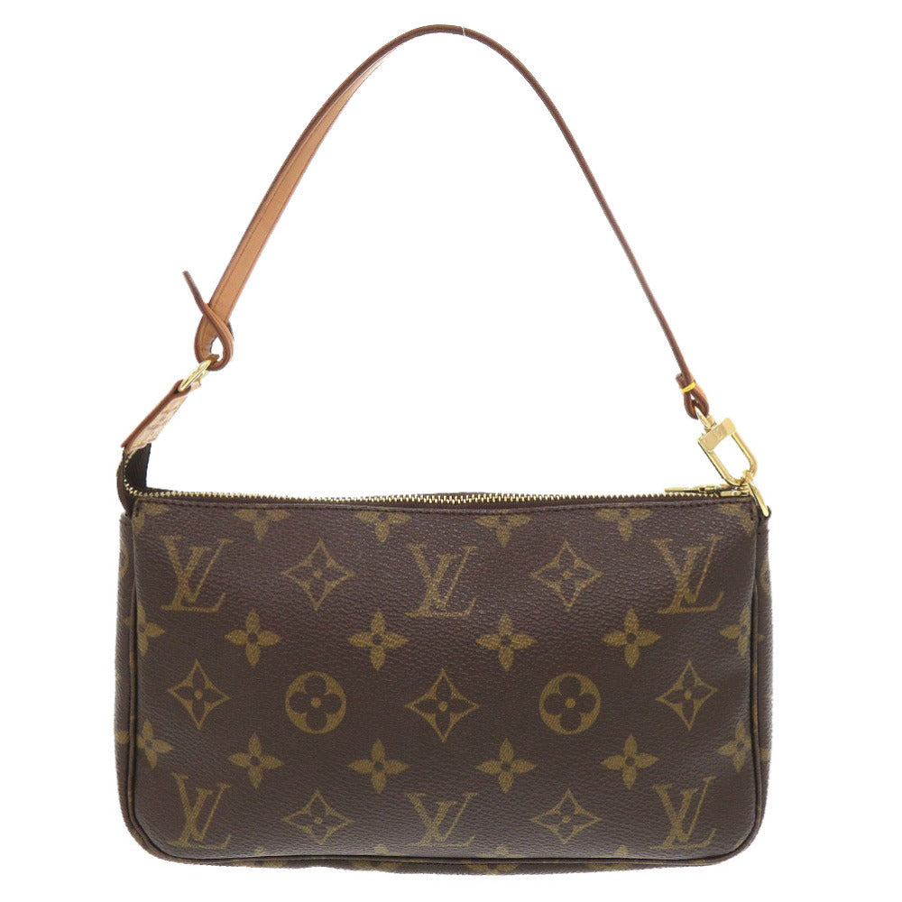 Louis Vuitton Pouch M51980 Pochette Accessoires Monogram Canvas Brown Clutch Bag 5