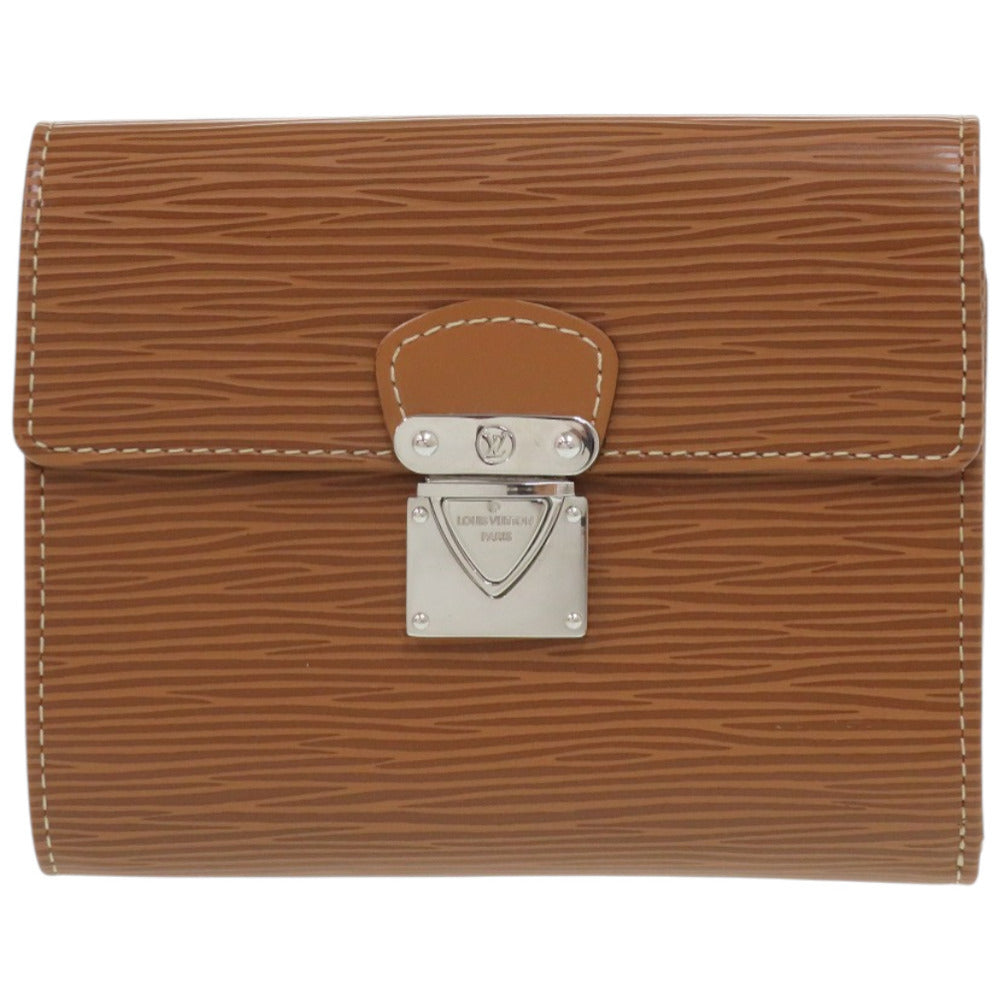 Louis Vuitton Long Purse M5801I Epi Camel Leather Wallet Case
