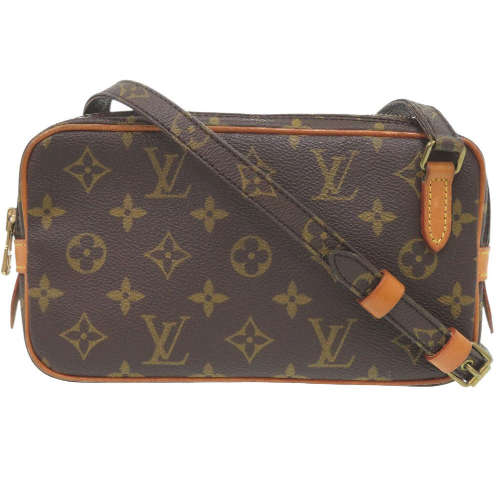 Louis Vuitton M51828 Marley Bandouliere Monogram Canvas Brown Shoulder Bag 7I1221Gb5K7