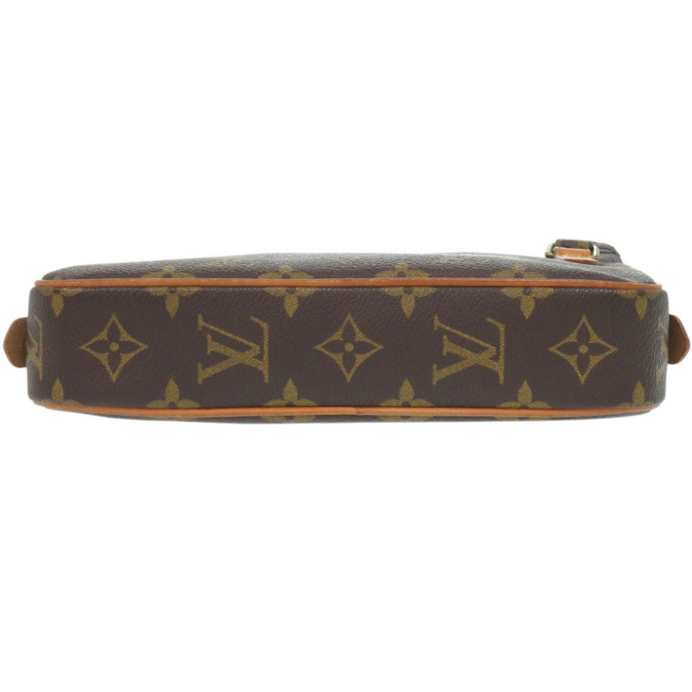 Louis Vuitton M51828 Marley Bandouliere Monogram Canvas Brown Shoulder Bag 7I1221Gb5K7