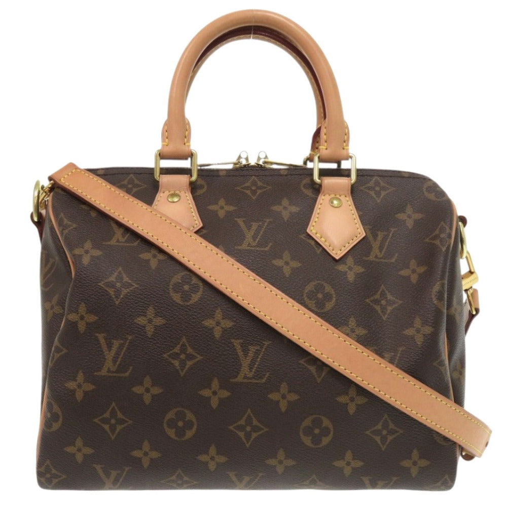 Louis Vuitton M41113 Speedy bandouliere 25 Monogram Canvas Brown Handbag