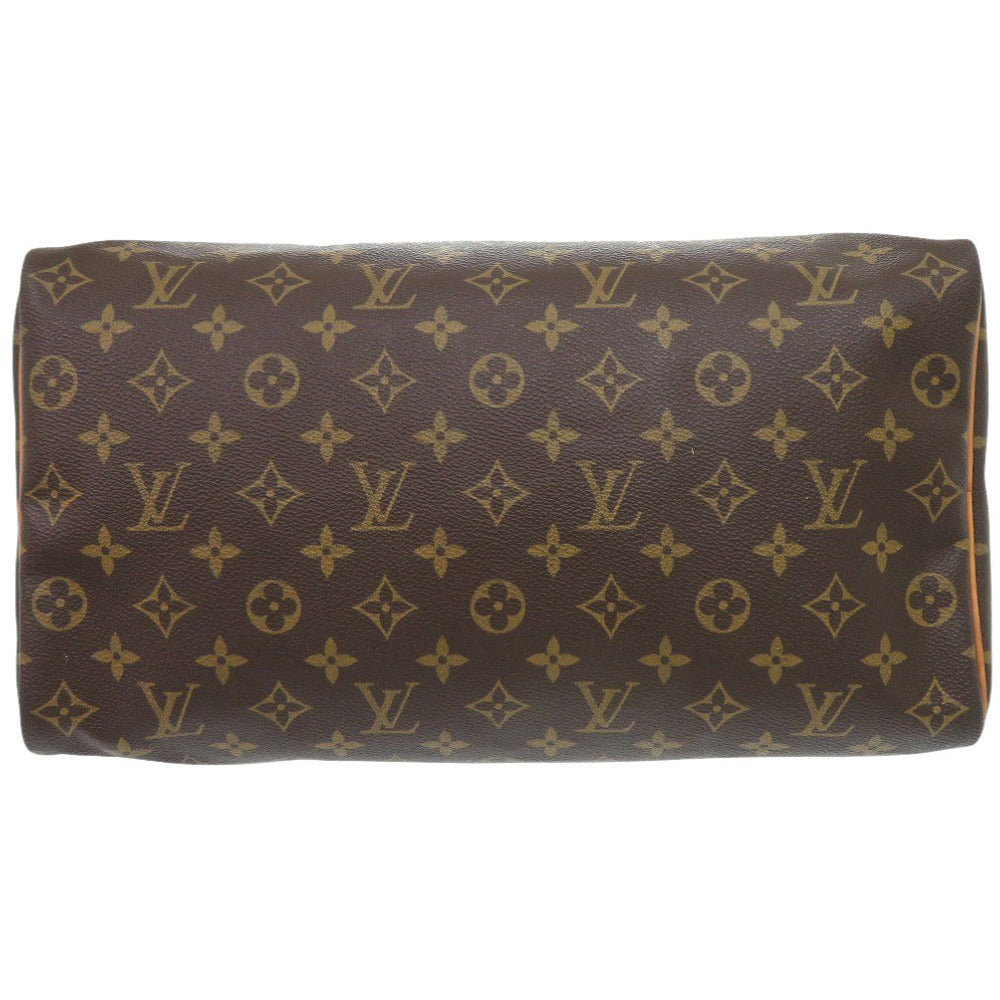 Louis Vuitton M41524 Speedy 35 Monogram Canvas Brown Handbag 7I1266Be5K6