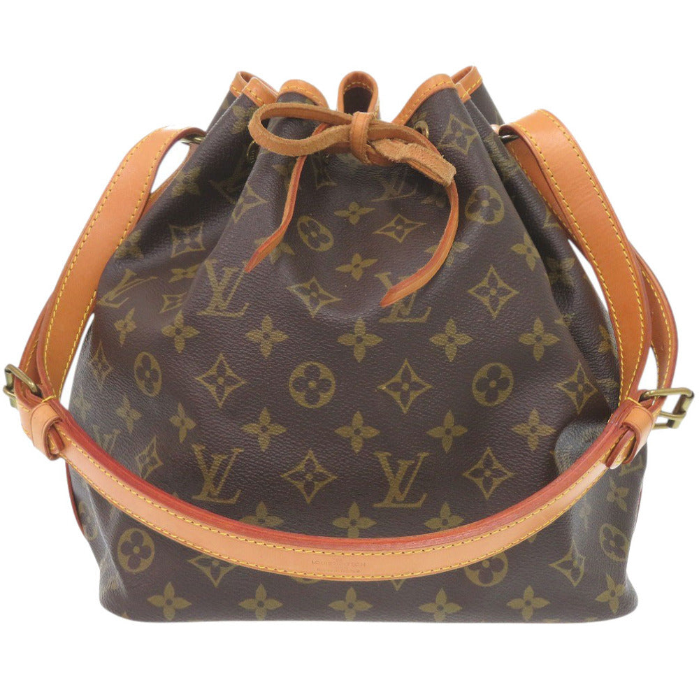 Louis Vuitton M40818 Petit Noe Monogram Canvas Brown Shoulder Bag 7I1302Gl5K7