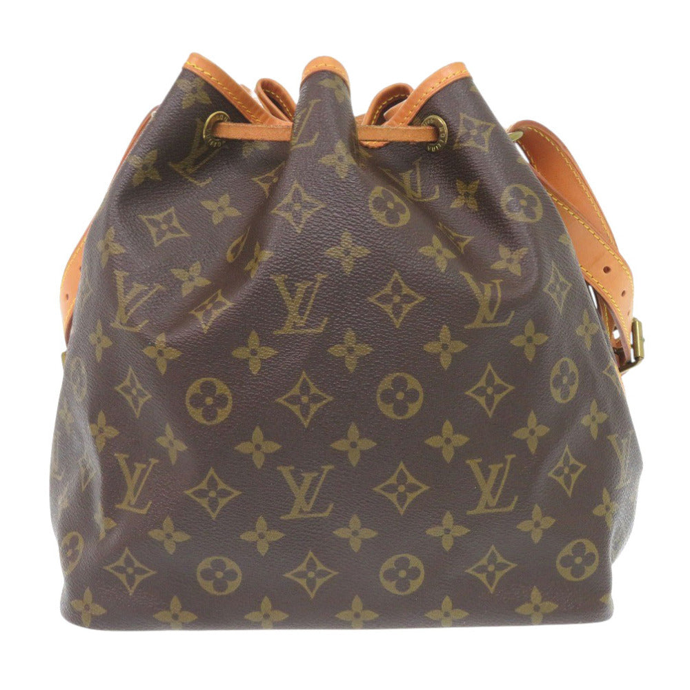 Louis Vuitton M40818 Petit Noe Monogram Canvas Brown Shoulder Bag 7I1302Gl5K7