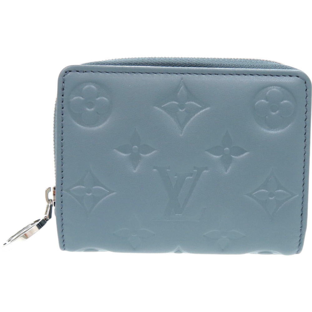 Louis Vuitton Bifold M81709 Lamb Portefeuille Lou Monogram Leather Wallet Case
