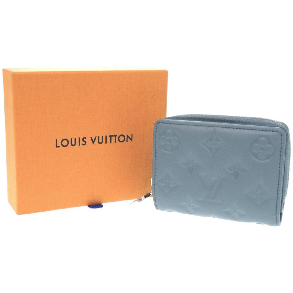 Louis Vuitton Bifold M81709 Lamb Portefeuille Lou Monogram Leather Wallet Case