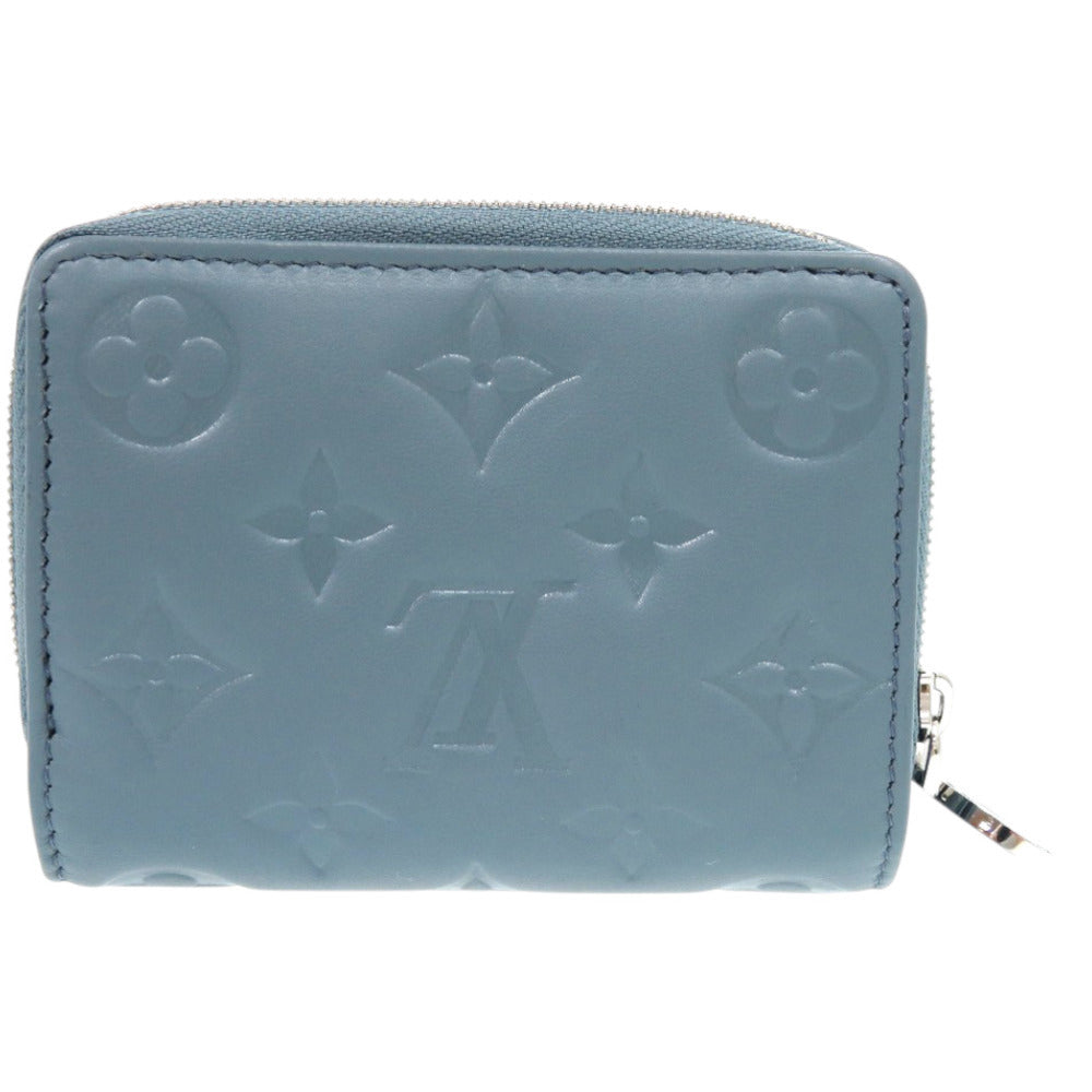 Louis Vuitton Bifold M81709 Lamb Portefeuille Lou Monogram Leather Wallet Case