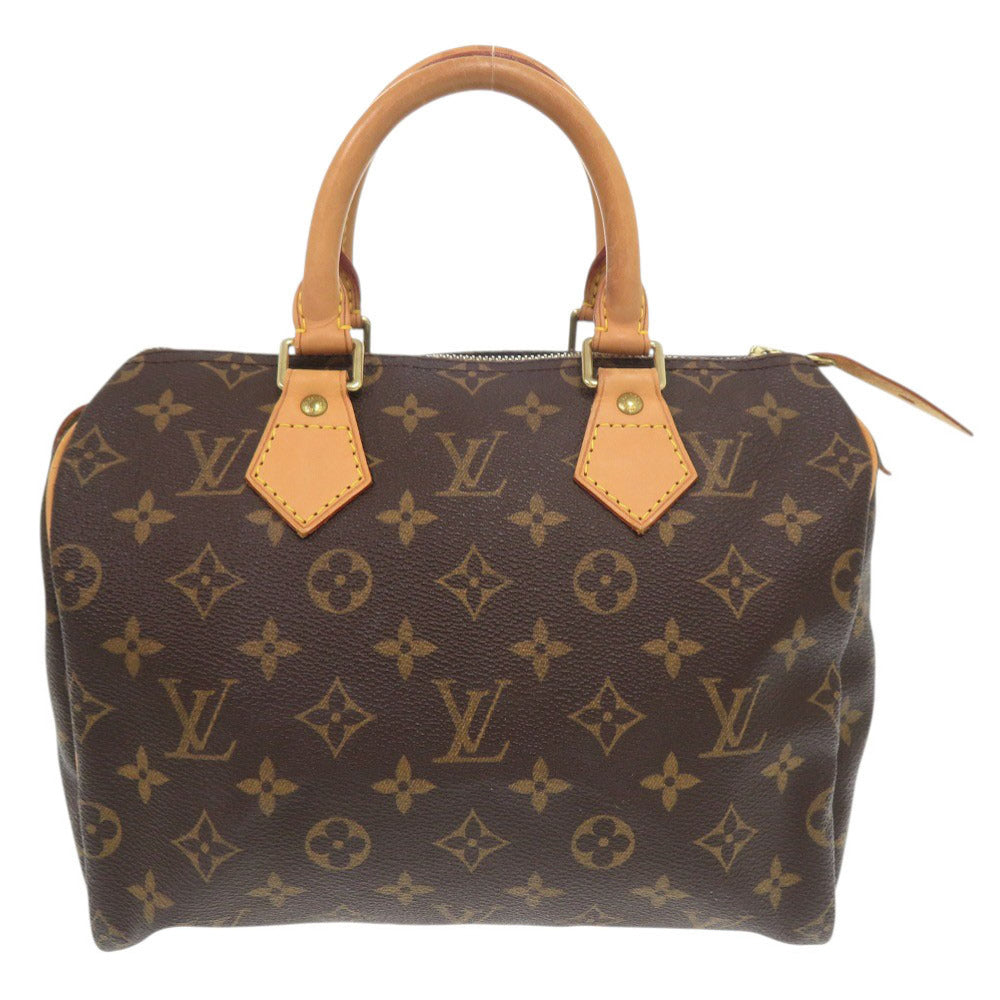 Louis Vuitton M41528 Speedy 25 Monogram Canvas Brown Handbag