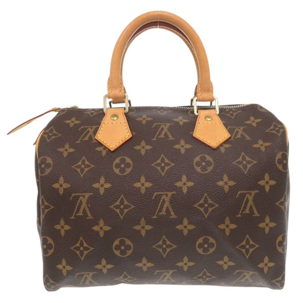 Louis Vuitton M41528 Speedy 25 Monogram Canvas Brown Handbag