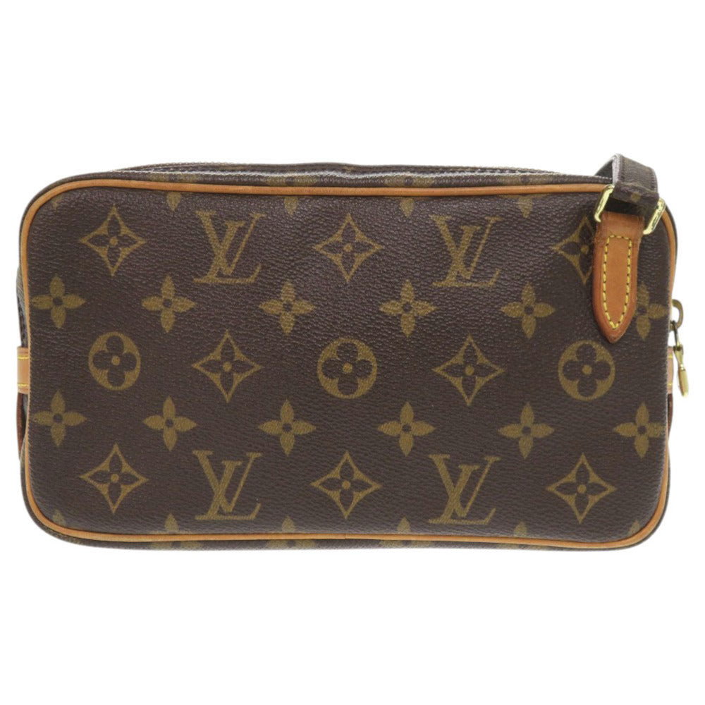 Louis Vuitton M51828 Marley Bandouliere Monogram Canvas Brown Shoulder Bag 7I1351Sp5M35