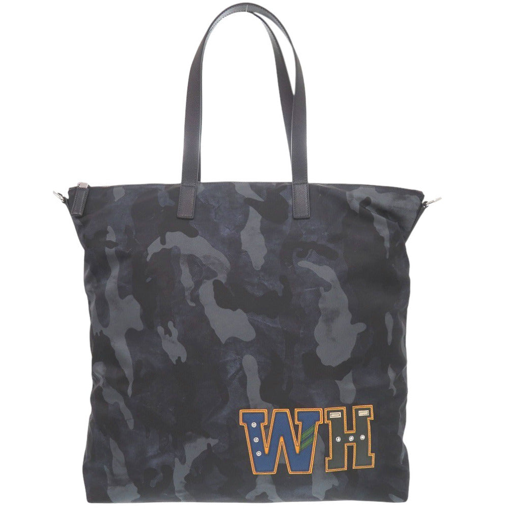 Tote Bag Navy Nylon