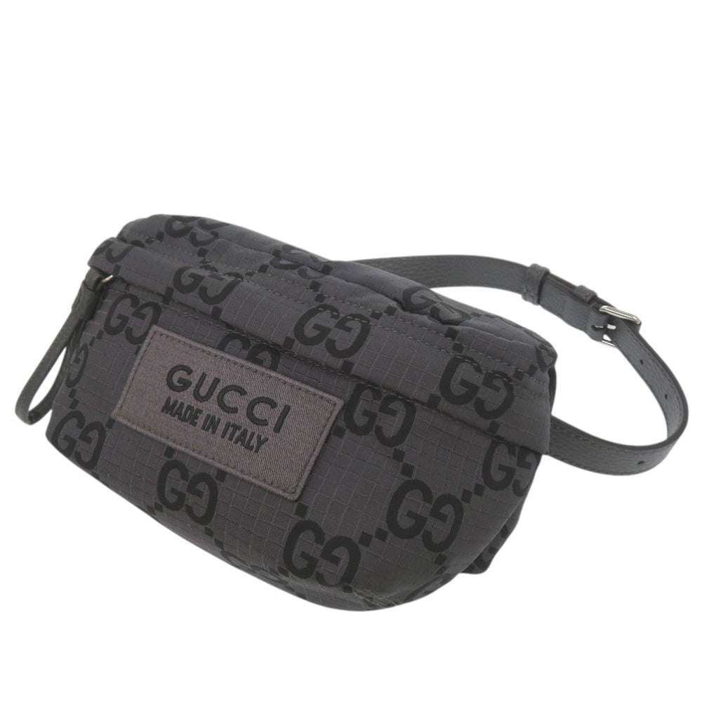 Gucci Sling polyester Dark Gray Handbag