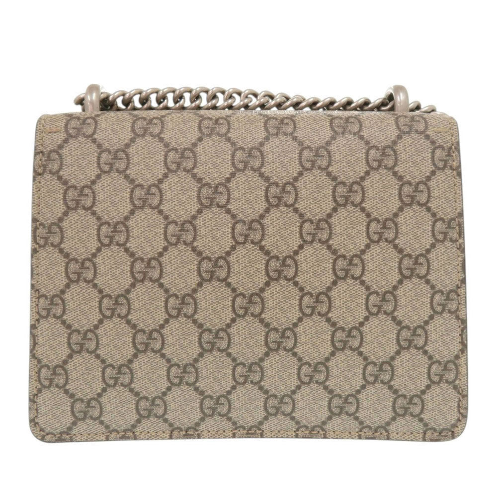 Gucci GG Supreme, Dionysus Suede Beige Shoulder Bag