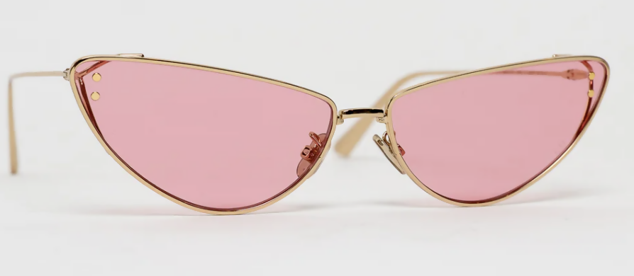Dior Handbag Miss B1U Cat-Eye Sunglasses – Powder & Pink Gold