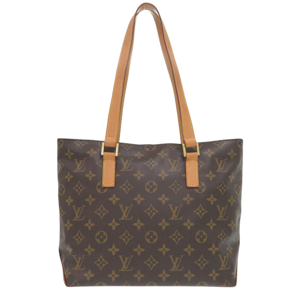 Louis Vuitton M51148 Cabas Piano Monogram Canvas Brown Handbag 7X0031Lb5K21