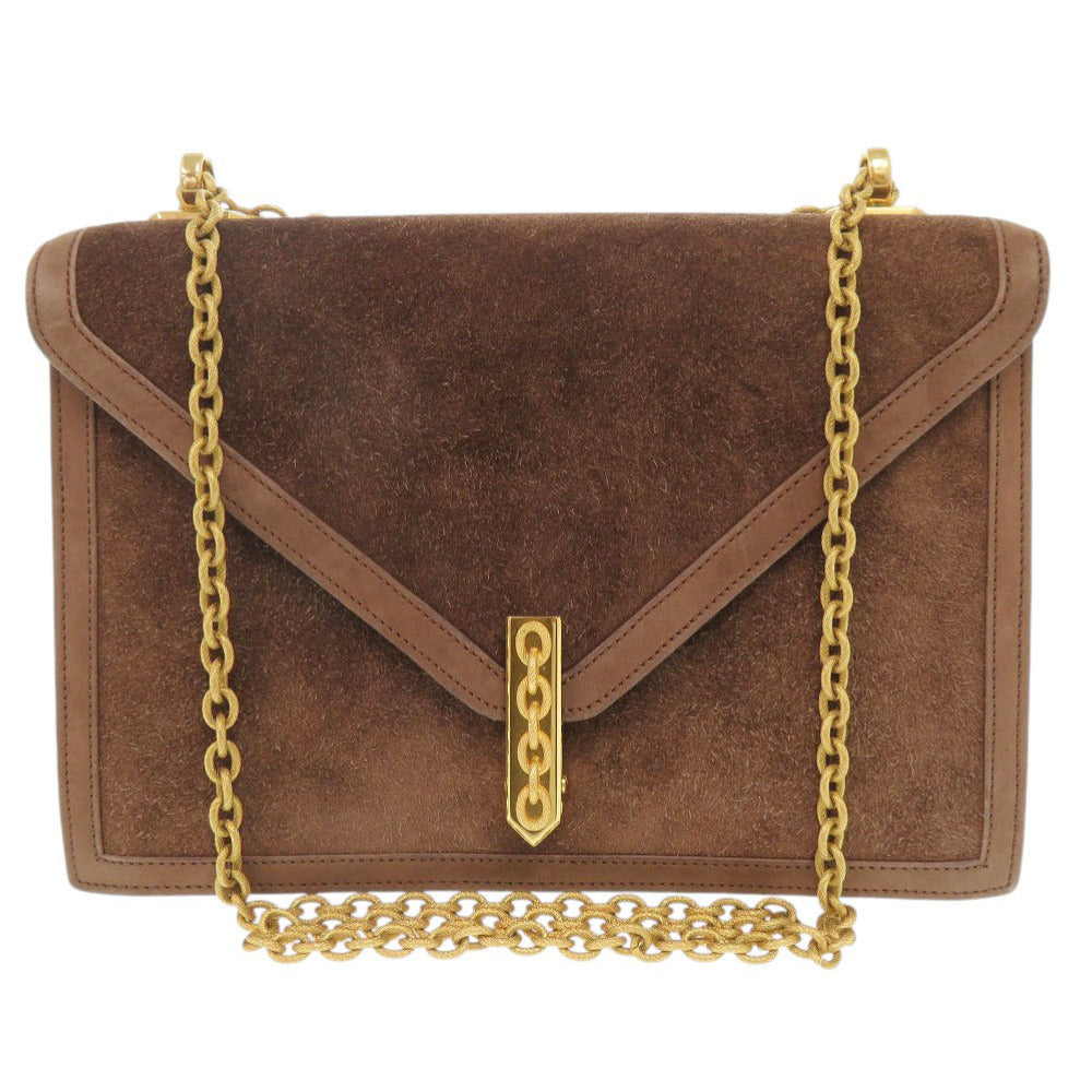 Hermes Shoulder Bag Doblis Alcazar Women Brown