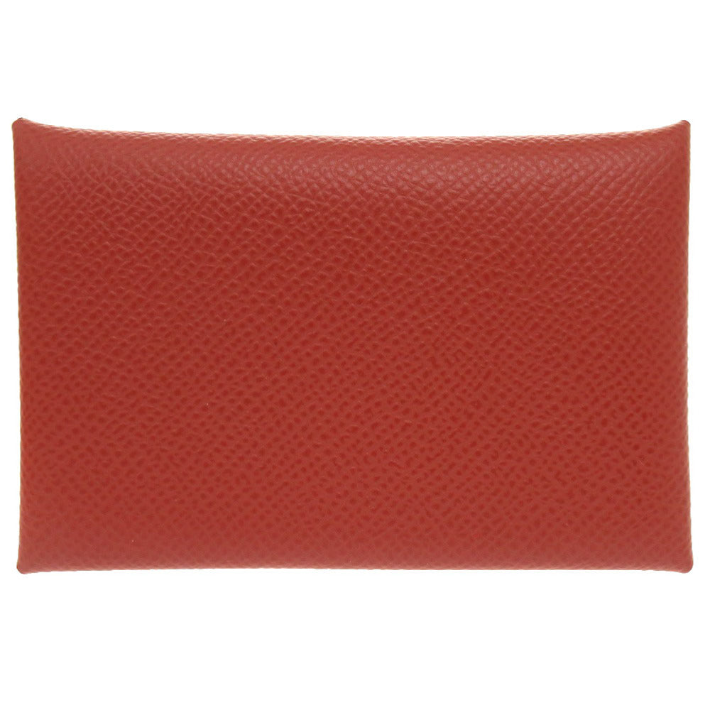 Card Case Epsom Brick Calvi Women Handbag Travel Bag