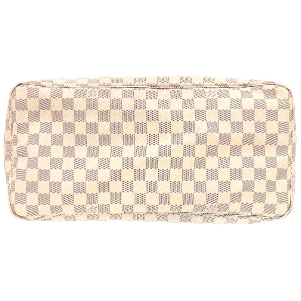 Louis Vuitton N41360 Damier Azur Damier Azur Canvas White Neverfull Tote Bag