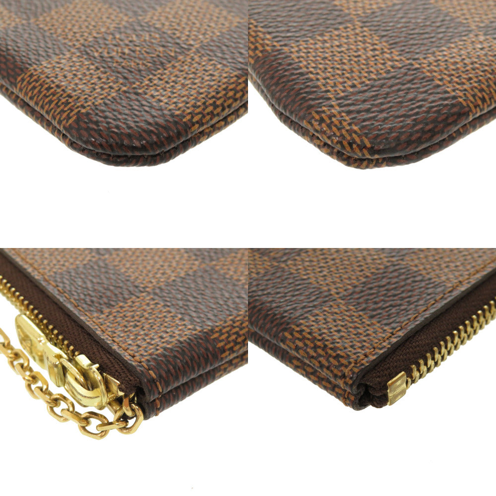 Louis Vuitton Coin N62658 Damier Pochette Canvas Brown Clutch Bag 7X0379Zp5D1